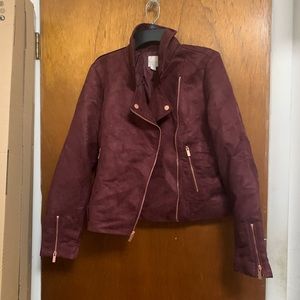 Brand new maroon jacket